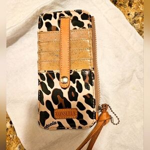 Consuela Leopard Print Wallet